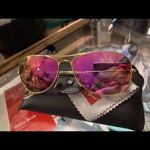 Pink Rayban Sunglasses